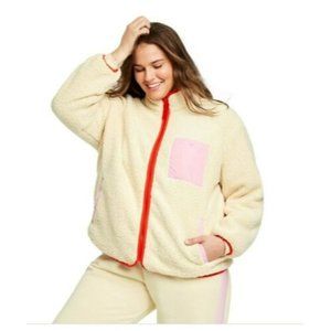 Lego Collection x Target Sherpa Jacket Women's Size Small Fleece Coat